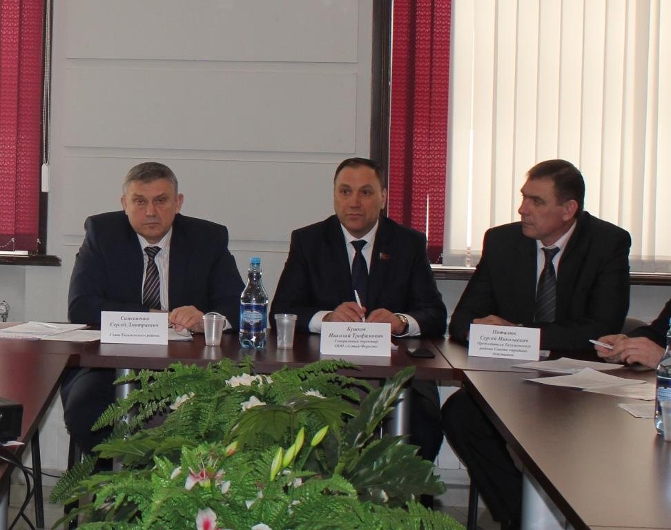 Заседание Совета директоров предприятий и учреждений Тальменского района	